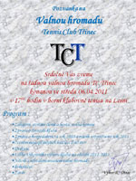 Pozv�nka na Valnou hromadu TC T�inec 2011