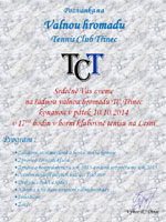 Pozvnka na Valnou hromadu TC Tinec 2014