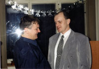 V rozhovoru zleva :  Ren� Farga�, Roman Hladonik