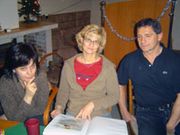 Prohl�en� klubov� kroniky :  Karin Ligock�, Sylva Konderlov�, Mirek Urbaniec