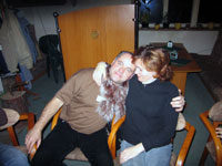 Rodinka pohromad� :  Ale� a Lidka Dobeschovi