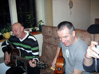 Hudebn�ci Honza a L��a