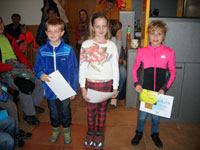 Objevy roku zleva :  Hugo Szlaur, B�ra Gajdzicov�, Nat�lie Roikov�