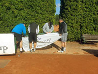 Vzty�ov�n� klubov�ch vlajek