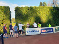 Vzty�ov�n� klubov�ch vlajek