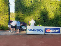 Vzty�ov�n� klubov�ch vlajek