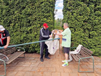 Vzty�ov�n� klubov�ch vlajek