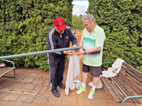 Vzty�ov�n� klubov�ch vlajek