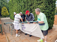 Vzty�ov�n� klubov�ch vlajek