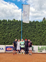 Vlajka Tennis Club T�inec, z.s.