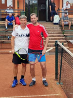 Utk�n� o prvn� m�sto zleva :  Tom� Sikora, Martin Gajdzica