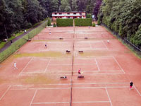 Pohled na are�l z dronu