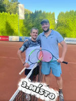 O 3.m�st fin�lov�ho turnaje zleva :  Rostislav Martynek, Michal Fi�ara