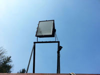 P�vodn� sv�tlo na st�e�e