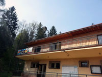 P�vodn� sv�tlo na st�e�e