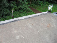 Nov� izolace okraj� st�echy