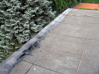 Nov� izolace okraj� st�echy