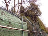 Pohled na rozlomen� plot