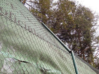 Pohled na rozlomen� plot