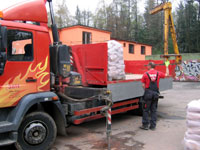 P�esun antuky do boudy