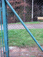 Opraven� branka na dvorci �.6