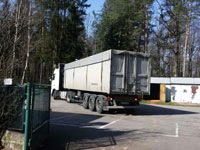 Dovoz antuky kamionem