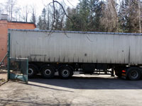 Dovoz antuky kamionem