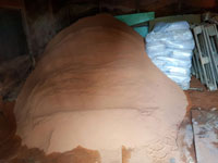 Rozvoz antuky Bobcatem