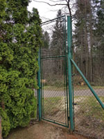 Opraven� vstupn� branka