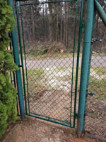 Opraven� vstupn� branka