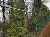 Oprava plotu a potrub�