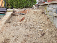 Vytrhan� ko�en na centr�ln�m dvorci