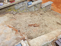 Vytrhan� ko�en na centr�ln�m dvorci