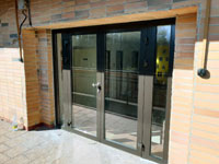 Vstupn� dve�e na balk�n finaln� podoba