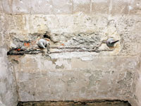 Bour�n� rozvod� vody