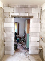 Otvor pro nov� dve�e