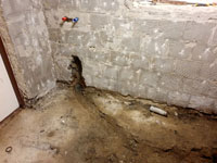 Rozvody vody k umyvadlu