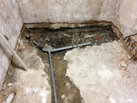 Rozvody vody v podlaze