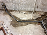 Rozvody vody v podlaze