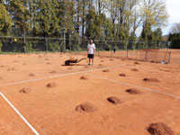 Martin Holub��k p�i pr�ci