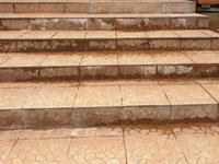 Oprava dla�by na schodech