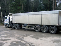 Kami�n MAN s 15 tuny antuky