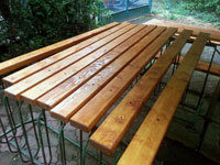 Rekonstrukce posezen� letn� zahrady