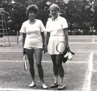 Rok 1972 zleva :  Chlopek, Liba Bendov
