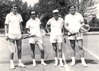 Rok 1972 zleva : Roik, Polok, Mojescik, Orszg