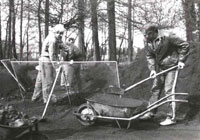 Rok 1991 zleva :  Zdenk Novk, Jaroslav Sabela