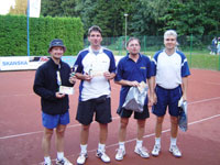 Finalist tyhry do 79 let zleva :  Ivo Brodeck, Jaroslav Stolak, Petr Geryk, Libor Zimk