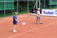 Boje ve skupin�ch zleva :  Marek Melenovsk�, Rostislav Martynek