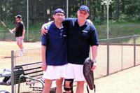 Boje v sout�i �t�chy zleva :  Vladislav Wojnar, Roman Hladonik