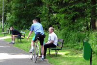 Div�ci zleva :  Ladislav Vr�tn�, Igor Petrov